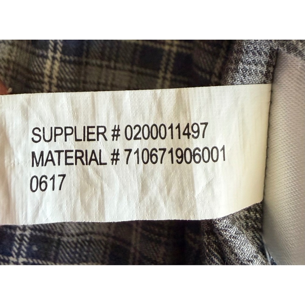 Ralph Lauren Mens XXL Plaid Button Down Shirt Blue Grey Long Sleeve 710671906001 - Picture 7 of 9